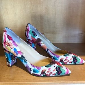 Ivanka Trump Water Color Heels